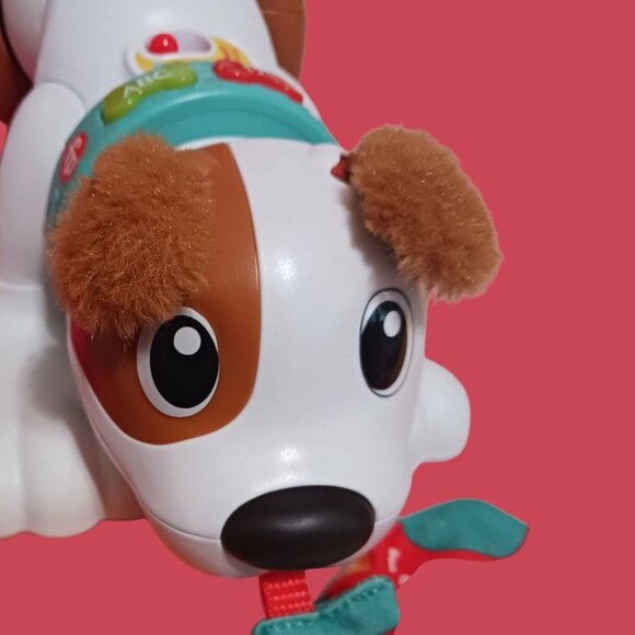 Fisher-Price Smart Stages Puppy With ABC & 123 Crawl With Me Puppy Musical - Picture 4 of 10